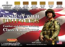 Lifecolor CS17 - WWII US combat + fatigue cloth. A unif.