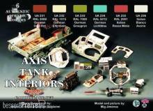 Lifecolor CS22 - German and Italian interior tanks colors