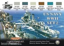 Lifecolor CS25 - Camouflage Set US Navy WWII Set 2
