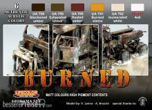 Lifecolor CS29 - Burned Matt Colours high pigment content