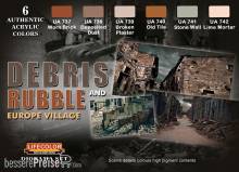 Lifecolor CS31 - Debris and Rubble Europe Village