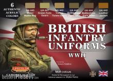 Lifecolor CS41 - British Infantry Uniforms,WWII