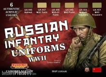 Lifecolor CS42 - Russian Infantry Uniforms, WWII