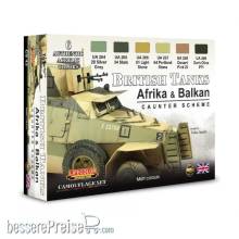 Lifecolor CS43 - British Tanks WWII (Afrika & Balkan)