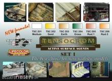 Lifecolor TSC01 - Box of 6 acrylic agents for weathering
