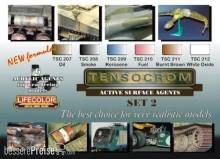 Lifecolor TSC02 - Box of 6 acrylic agents for weathering