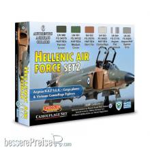 Lifecolor XS16 - Hellenic AIR, Force Set 2