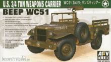 AFV-Club 35S15 - WC-51 4X4 WEAPONS CARRIER DODG in 1:35