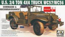 AFV-Club 35S16 - WC-57 4X4 DODGE COMMAND CAR in 1:35