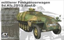 AFV-Club 35S47 - Sd.Kfz. 251/3 Ausf.D mittlerer Funkpanzerwagen in 1:35