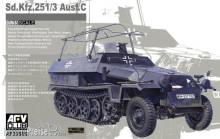 AFV-Club 35S50 - Sdkfz 251/3 Ausf C (limited serie) in 1:35