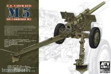 AFV-Club 35S64 - 3in Gun M5 On Carriage M1 in 1:35