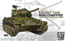 AFV-Club AF35S84 - M24 Chaffee Light Tank the First Indochi in 1:35