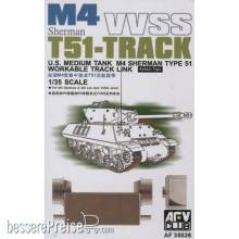 AFV-Club 35026 - 1:35 M4/M3 T51 SHERMAN TRACKS