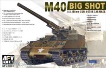 AFV-Club 35031 - M40 Self-Propelled Gun (re-edition) in 1:35