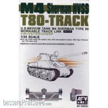 AFV-Club 35032 - SHERMAN HVSS T80 Tracks in 1:35