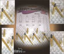 AFV-Club 35086 - 8,8 cm L/71 Ammunition for German in 1:35