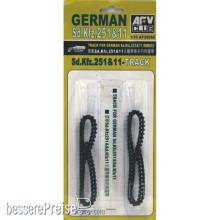 AFV-Club 35096 - SDKFZ 251 & 11 TRACKS (SOFT RUBBER) in 1:35