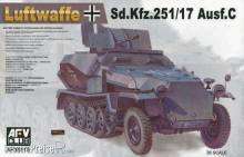 AFV-Club 35118 - SDKFZ 251/17 DIV. HERMAN GOERING in 1:35