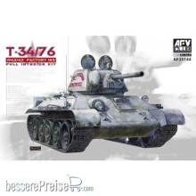 AFV-Club AF35144 - T34/76 Mod. 1942/43 No.183 (Full Int.) in 1:35