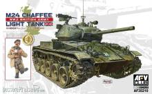 AFV-Club AF35210 - M24 Chaffee tank WW 2 British Army versi in 1:35