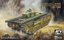 AFV-Club AF35259 - Churchill avre with snake launcher in 1:35
