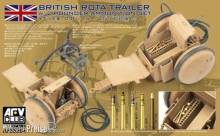 AFV-Club AF35264 - WW2 British Rota trailer W/2 Pounder Amm in 1:35