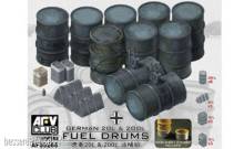 AFV-Club AF35266 - German 20L & 200L Fuel Drums in 1:35
