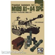 AFV-Club AF35299 - Propellant Containers for M109 A1-A4 SPG in 1:35