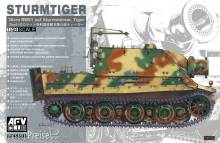 AFV-Club 48006 - Sturmtiger 38cm RW61 auf Sturmmörser in 1:48