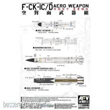 AFV-Club AR48110 - F-CK-IC/D AERO WEAPON in 1:48