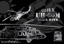 AFV-Club BL72S02 - ROC Army UH-60M Black Hawk(Die Cast Mode -AF1 in 1:72
