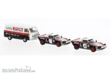 Brekina 29663 - Set Lancia Stratos HF und Fiat 238 Kasten, Lancia Rally Team, 1974