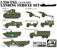 AFV-Club SE73516 - US WW2 Vehicle Set in 1:350