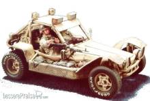 Hobby Fan HF009 - 1:35 Delta Forces desert storm- FAV w/2 Fig.
