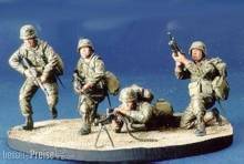 Hobby Fan HF512 - 1:35 R.O.C. Marine Team- 4 Figures with Base