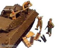 Hobby Fan HF522 - 1:35 U.S. M10/M18 Tank Crew-4 Fig.&Suppl.AMMO