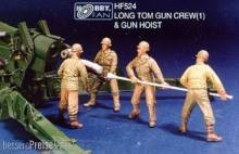 Hobby Fan HF524 - 1:35 Long Tom Gun Crew(1) & Gun Hoist