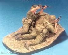 Hobby Fan HF540 - 1:35 Fire team 1969-1972 2 Figures w/Base
