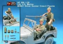 Hobby Fan HF550 - 1:35 V.N U.S. Marine M38A1 driver gunner-2Fig