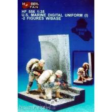 Hobby Fan HF556 - 1:35 U.S. Marine digital uniform (1)- 2F. w/B