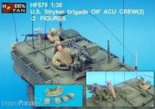Hobby Fan HF579 - 1:35 U.S. Stryker brigade OIF ACU Crew(2)-2F.
