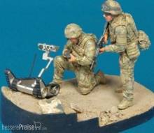Hobby Fan HF594 - 1:35 Ranger Reconn. OIF ISAF- 2Fig w/Robot