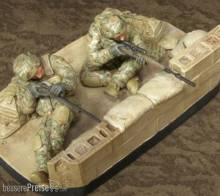 Hobby Fan HF597 - 1:35 U.S. Ranger (III) Sn.OIFISAF- 2Fig w/B