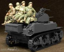 Hobby Fan HF598 - 1:35 U.S. M5A1 Tank Infantry Pick-up
