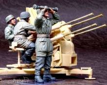 Hobby Fan HF700 - 1:35 German Fallschirmjäger operating Flak 38