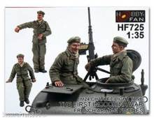 Hobby Fan HF725 - 1:35 Crew for Chaffee light Tank the first In