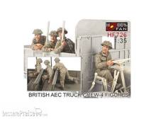 Hobby Fan HF726 - 1:35 British AEC Truck crew- 4 Figures