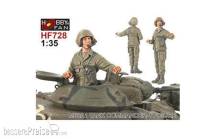 Hobby Fan HF728 - 1:35 M60A1 Tank Commander - 1 Figure