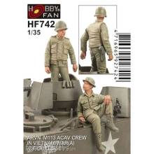 Hobby Fan HF742 - ARVN M113 Crew(1)-2 Figures in 1:35